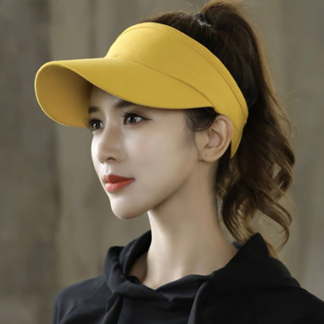 여성 썬캡 모자 자외선차단 스포츠 캡모자 골프 테니스 조깅 등산 여름용 T4118