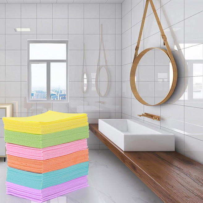 다목적 페이퍼워시 90매/150매(물에 잘 녹는 청소용 시트지), 그린3팩(90매)