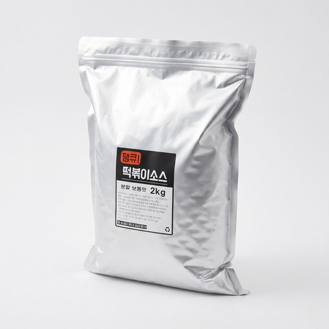 땡큐 떡볶이소스 보통맛 분말 2kg 가루 업소용, 1개