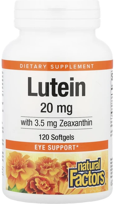 Natural Factors 제아잔틴 함유 루테인 소프트젤 120정, NaturalFactors제아잔틴함유루테인소프트젤120, 1개 - 쿠팡
