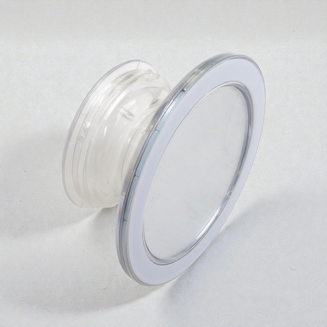 코지박스 맥세이프 그립 톡홀더 스마트톡 투명 거치대 제작 베이스 부자재, 맥세이프 [ 거울형 - 양면 테이프 증정 ], 1개