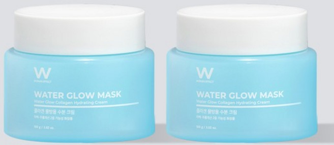 [1+1] 콜라겐 물방울 보습 수분 크림 물광 오일프리 대용량 100ml