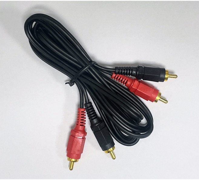 買酷小鋪 視聽線 2對2 AV線 音源線 RCA 梅花端子線 1.5公尺, 1個
