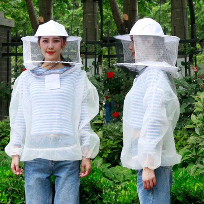 양봉옷 상의 벌망 작업복 벌초옷 말벌 보호복, 1개