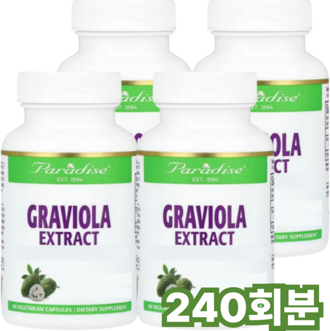 파라다이스허브 그라비올라 아노나세오스 아세토제닌, 1개, 240회분