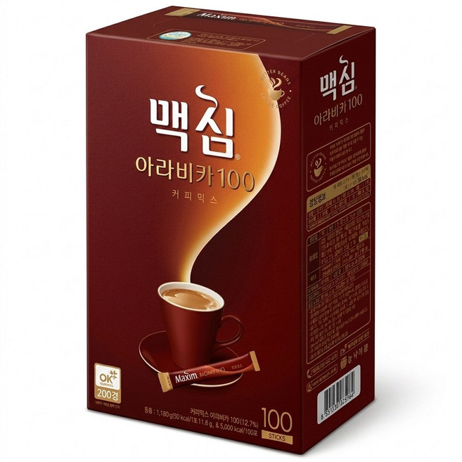 맥심 아라비카 100 커피믹스 11.8g 100개입 1개