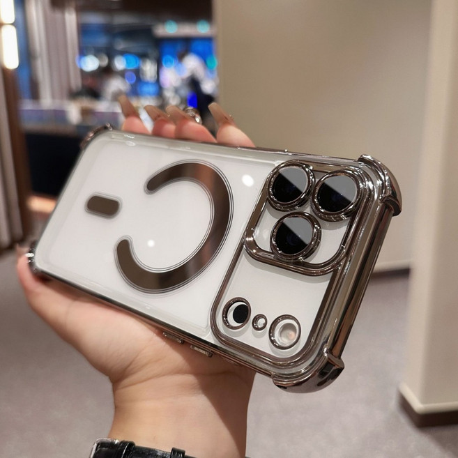 氣囊磁吸無線充電防摔手機殼