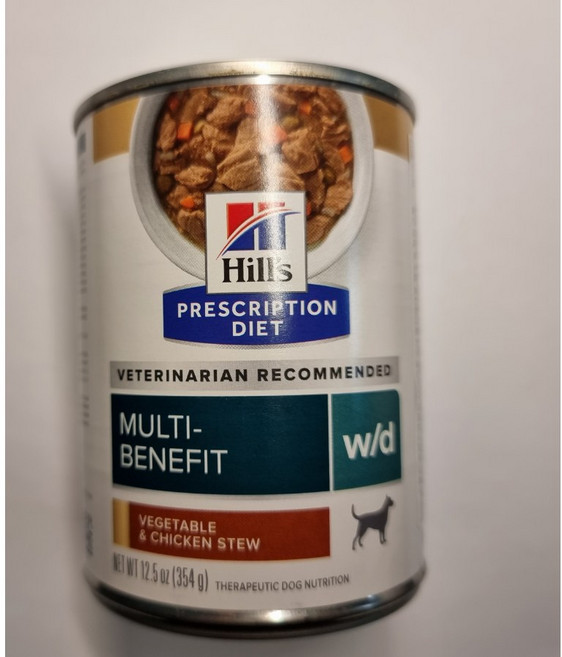 힐스 독 wd w/d 스튜 캔 354g / 낱개, 1개