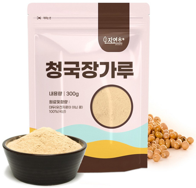 자연초 청국장가루, 300g, 2개