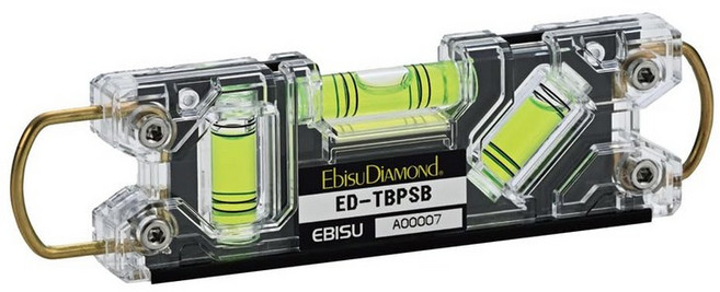 EBISU (에비스) 비계 조립용 수평기 토비 레벨·프로 S 블랙그린 주문품 ED-TBPSB, 에비스 EBISU ED-TBPSB 토비 레벨 프로 S, 1개