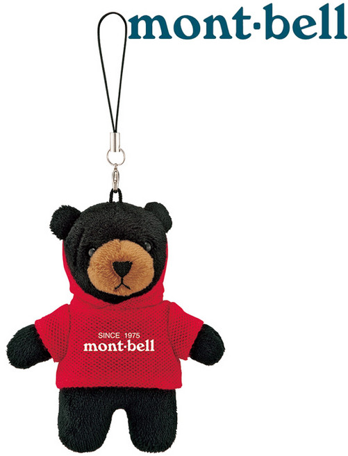 台灣黑熊 mont-bell 蒙塔熊鑰匙圈吊飾 可愛造型 輕巧耐用 展現個人風格