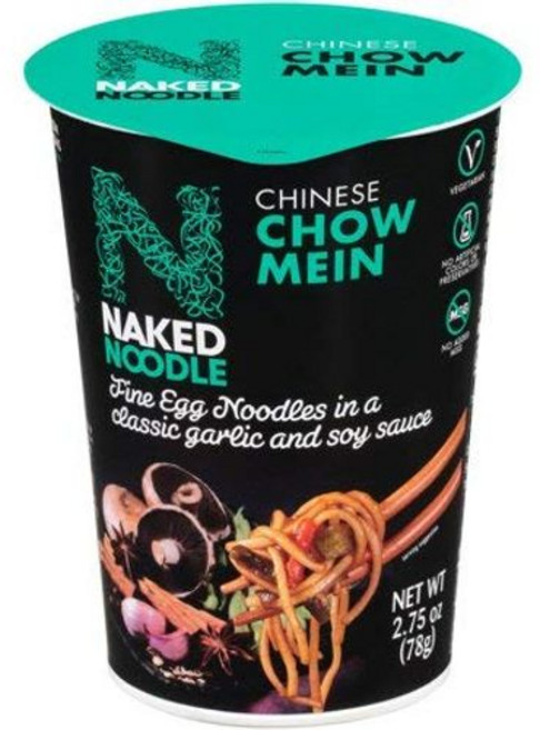 네이키드 누들 차이니즈 차우멘 2.75온스 NAKED NOODLE CHINESE CHOW MEIN 2.75 OZ, 1개, 77g