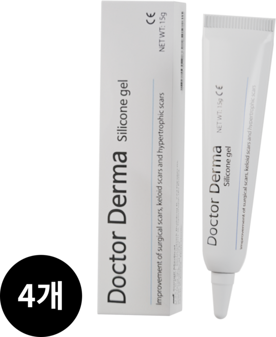 닥터더마겔 흉터 연고 15g, 15ml, 4개