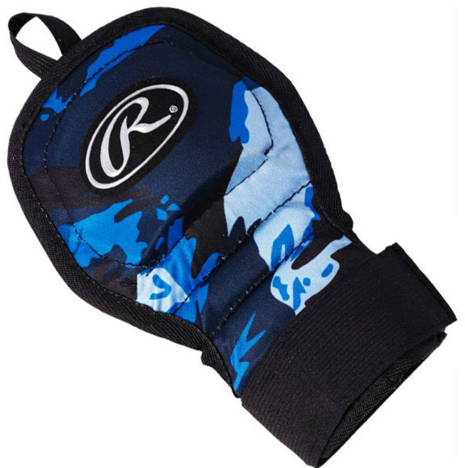 롤링스 핸드가드 하이퍼 EAC9S05 블루 손등 보호대, 단품, 1개
