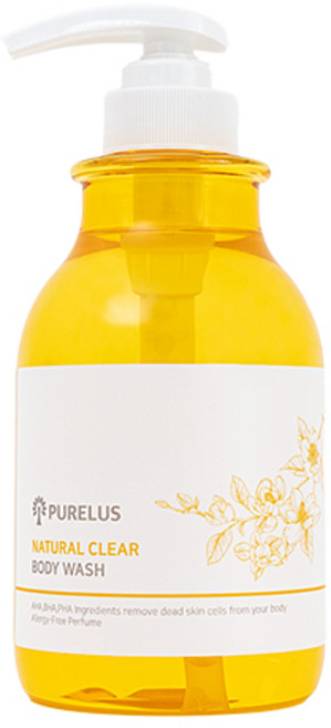 퓨어러스 오일프리 바하 약산성 바디워시, 530ml, 1개