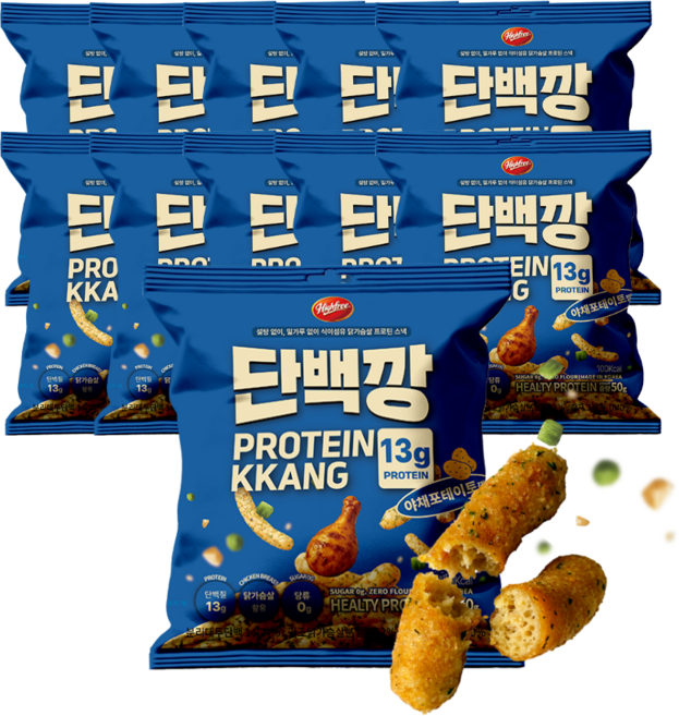 단백깡 무설탕 저당 글루텐프리 야채포테이토, 20개, 50g