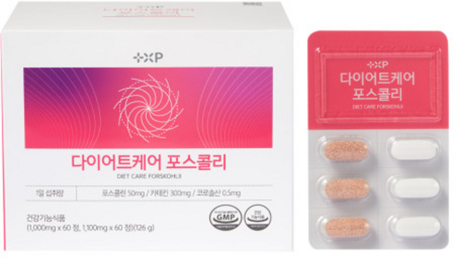 부스트드럭스토어 다이어트 케어 포스콜리 체지방 감소 약국 혈당 당뇨 콜레스테롤 낮추는 법 카테킨 녹차 추출물 보조제, 1개, 120정
