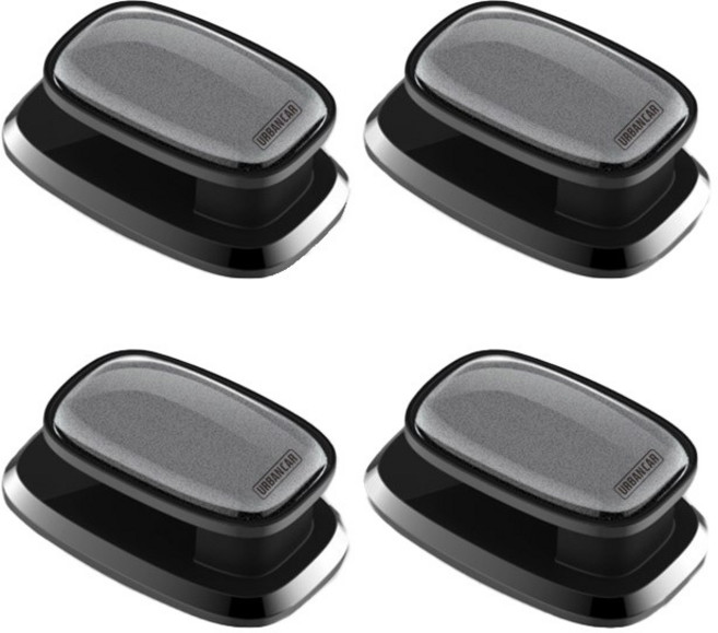 어반카 다용도 접착식 멀티 후크, 4개, 그레이