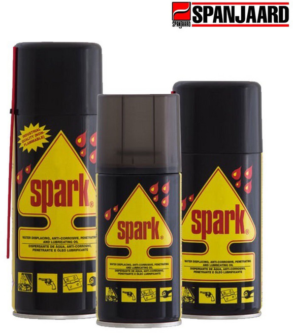 SPANJAARD 史班哲 SPARK SPRAY 萬能除鏽防鏽潤滑油 防潮 絕緣 防水, 1個, 300ml