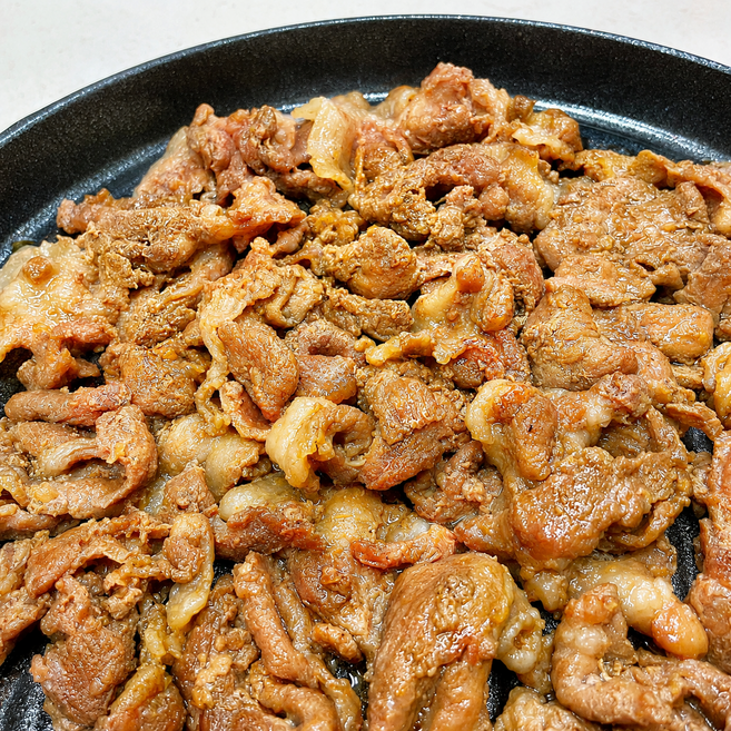 [삼삼] 돼지불고기 간장 불고기 제육볶음 두루치기 반찬 캠핑 밀키트, 1kg, 2개