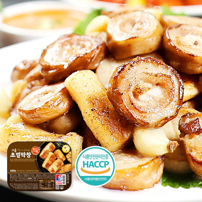 [와룡식품] 와룡막창 대구막창 참나무 초벌막창 400g + 소스 80g, 2개