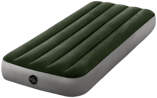 캠프빌리지 차박 캠핑 두께 25cm 듀라빔 2세대 에어매트, 다크그린