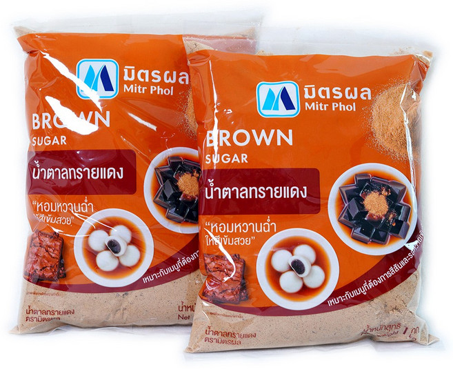 비정제원당 마스코바도, 2개, 1kg