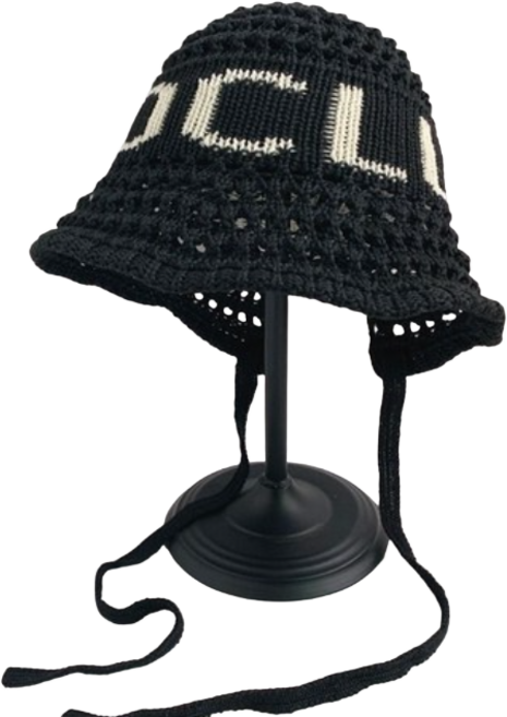 언니네산지직송 모자 스타일 버킷햇 벙거지 자외선차단 뜨개 니트 패션