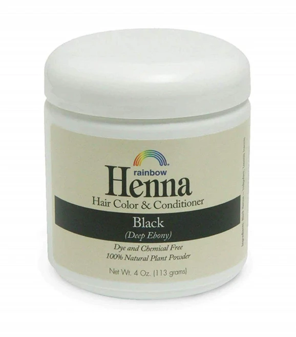 레인보우리서치 헤나 보태니컬 헤어 컬러 앤 컨디셔너, Persian Black, 1개 - 쿠팡