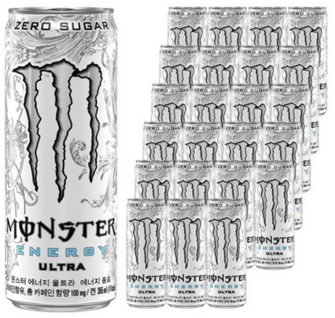 몬스터 에너지 울트라 355ml, 8개
