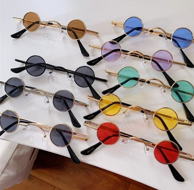 알작은 선글라스 인싸 웃긴 파티 선글라스 레옹 복고 눈알가리개