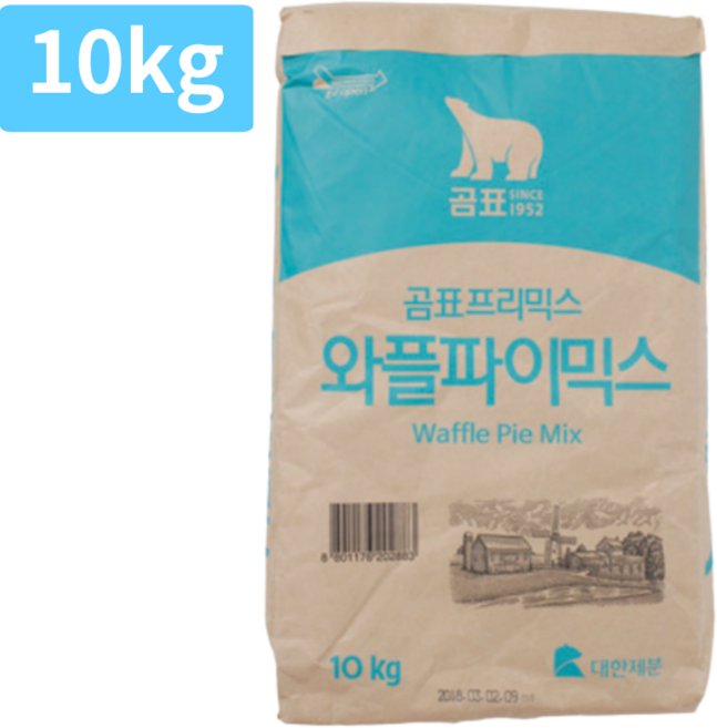 대용량 와플 믹스 10kg 업소용 가루 파우더 전분 분말, 1개