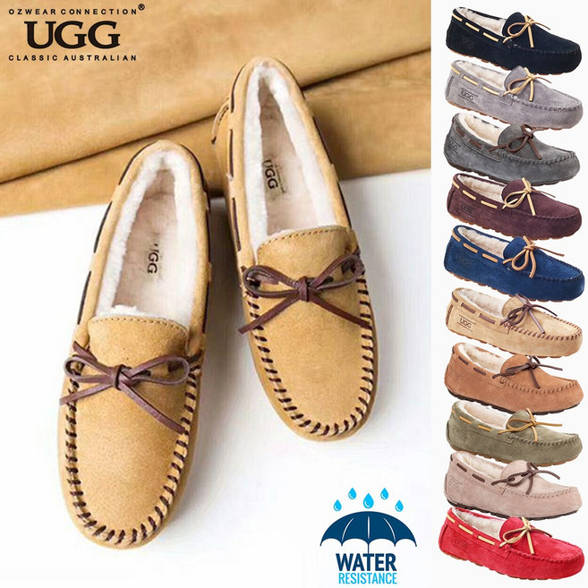 어그 털 모카신 호주 오즈웨어 UGG 여자 방수 드라이빙슈즈 로미 OB300
