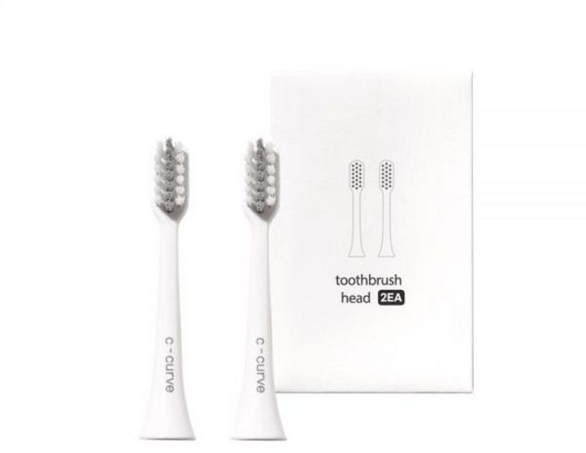 [미소랩 전용] C커브 칫솔모, C커브 칫솔모 2개