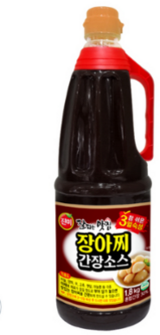진미 잘되는맛집 장아찌 간장소스, 1.8kg, 7개
