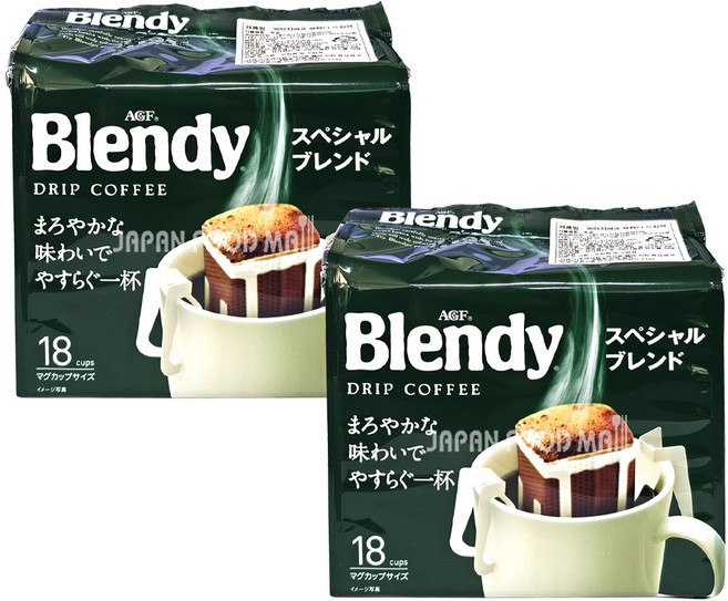 블랜디 드립커피 스페셜 블렌드, 7g, 18개입, 2개