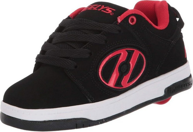 Heelys 아동용 보이저 테니스화 블랙/화이트 6 Big Kid
