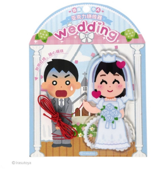 이라스토야 웨딩 아크릴스탠드 피규어, A타입, 1개