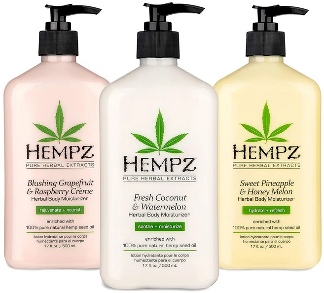 헴즈 바디 모이스처라이저 대용량 바디로션 각 500ml 3종세트 햄프씨드오일 피부보습제, 1개 - 쿠팡