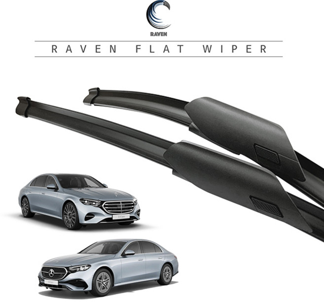 레이븐 벤츠 더뉴 E클래스 W214 호환 와이퍼 (24년~현재) 운전석+조수석 E220d E200 E300 E450 아방가르드 익스클루시브 AMG 두가지 타입중, W214-B타입, 더뉴 E클래스 (W214: 24년~현재)