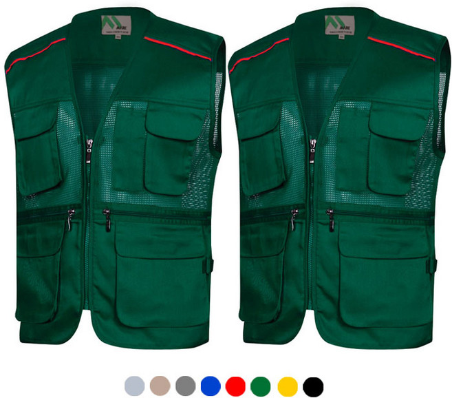 여름 망사조끼 2P 작업복 조끼 UP-V10mk