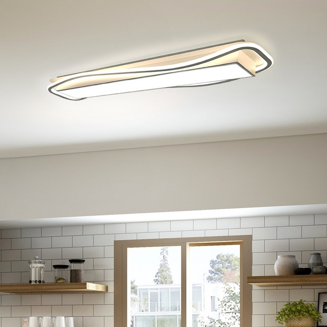 루미아르떼 코스모 주방등 90W 화이트 LED 주방조명