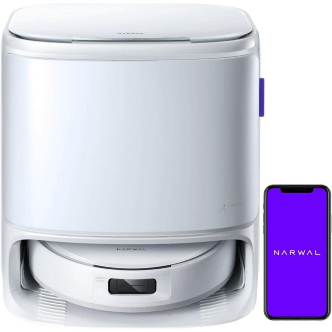 YJCC020 나르왈 NARWAL 일본 Freo Z10 올인원 물걸레 로봇청소기 자동먼지비움, Movable mop