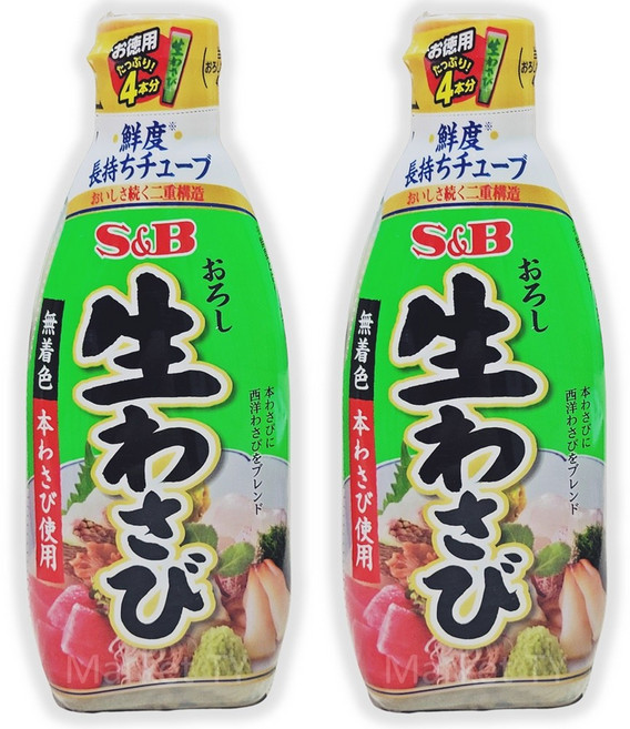 에스앤비 오로시 와사비, 175g, 2개