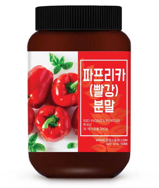 건강스토리 국내산 100% 파프리카 가루 200g 파프리카분말, 1개