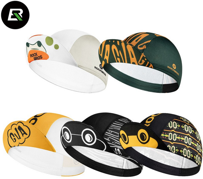 락브로스 쪽모자 조각모 헬멧 속 이너캡 모자 라이딩 러닝, M002-3 화이트 18240010002, 1개