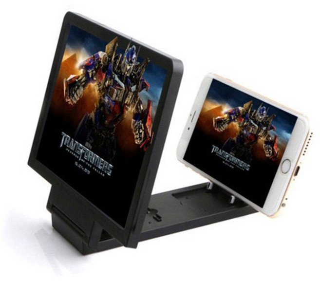 (1+1)스마트폰 확대 스크린, 화이트, 2개