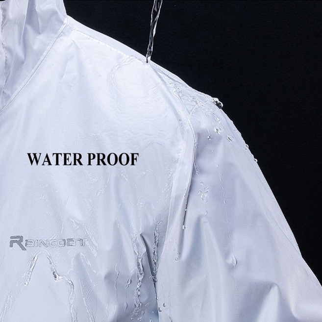 골프 시즌 레인코트 바람막이 상하세트 남성용 방풍 방수, 1개, 블루블랙