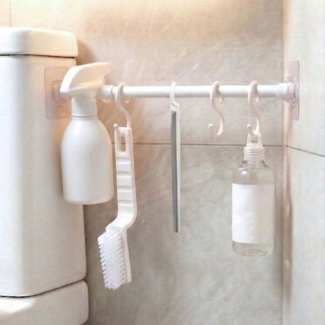 테라리빙 욕실압축봉 미니세트, 1세트