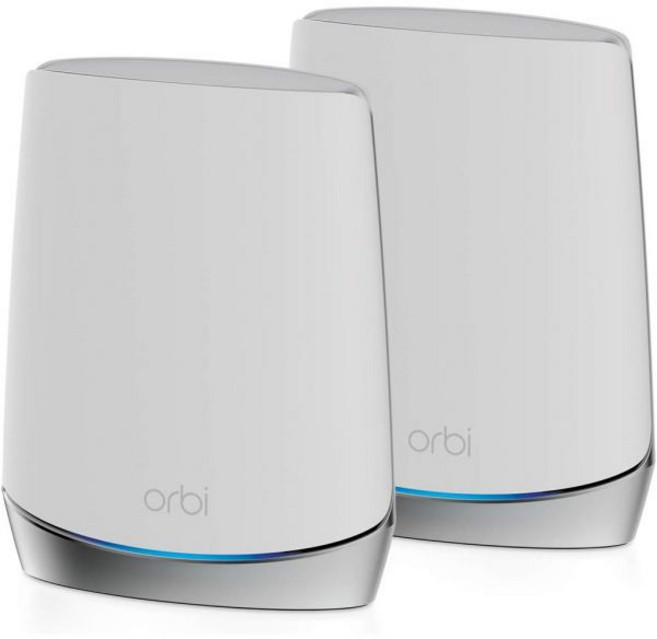 넷기어 NetGear Orbi 전체 홈 트라이 밴드 메시 WiFi 6 시스템 RBK752 위성 확장기 1개가 포함 라우터 최대 5 000평방피트 40개 장치 지원 AX4200, 넷기어 NetGear Orbi 전체 홈 트라이 밴드 메